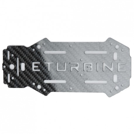 eTurbine - Carbon upper deck for TB250 racer