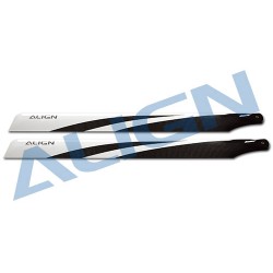 325mm carbon fiber blades for Align T-REX 450 rc helicopter - HD320E