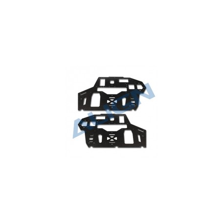 Align T-Rex 550E PRO rc heli carbon Fiber main frame-2.0mm (H55B003XX)