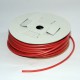 1,5mm² silicone isolated copper flexible wire (red)