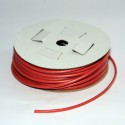 Câble multibrins cuivre silicone 1,5mm² rouge