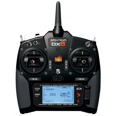 Radio SPEKTRUM DX6 (SPMR6750EU)