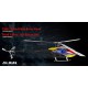 Align T-REX 700/760/800 rc helicopter three tail blade set (H70T008XXW)
