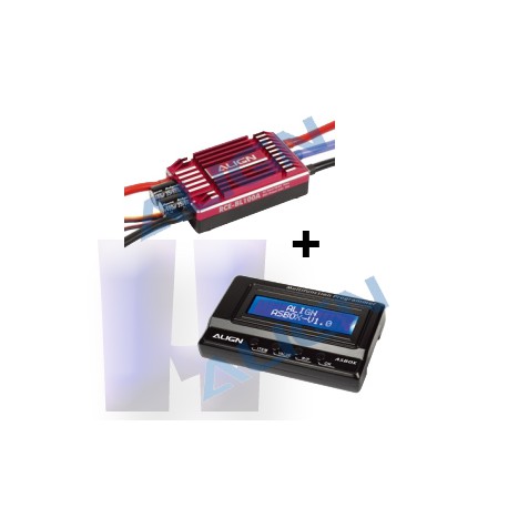 Align RCE-BL100A Brushless ESC + ASBOX Multifunction Programmer