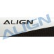 690mm carbon fiber Blades (x3) for Align T-Rex 700 rc helicopter (HD690D)