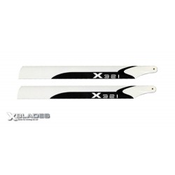 321mm carbon main blades for class 450 rc helicopter XBLADES x321