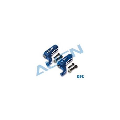 Align T-REX 450DFC RC Heli Main Rotor Holder Set/Blue (H45164QN)