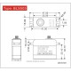 Servo cyclique taille mini Brushless HV KST BLS505 hélicoptere experts débutants
