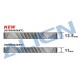 Couronne principale 112 dents maquette modélisme hélicoptère T-Rex 700/800E (H70G002AX)