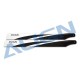 360 carbon fiber blades (black) for Align T-REX 450 rc helicopter ( HD360A