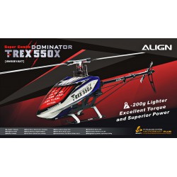 Hélicoptère radio commandé Align T-REX 550X Dominator Super Combo MB Ultra (RH55E20X)