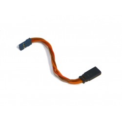 JR Straight Extension Wire - 0,5mm² - 100mm - Silicon Wire