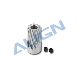 Pignon moteur hélicoidal 12 dents hélicoptère Align T-Rex 500L (H50G004XX)