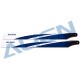 380mm carbon fiber main blades (blue) for Align T-REX 470 rc helicopter - HD380B