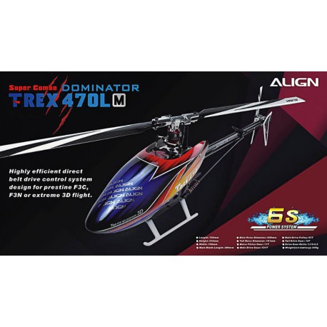 Align T-REX 470LM Dominator Combo rc helicopter kit (RH47E04X)