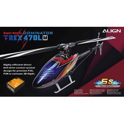 T-REX 470LM Dominator Super Combo rc helicopter kit (RH47E01X)