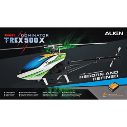 Align T-REX 500X Dominator Super Combo RC Helicopter - M Servos (RH50E17X)