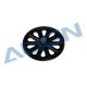 145T M0.6 Autorotation Tail Drive Gear set-Black (H50019AA)