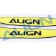 Align radio strap - golden yellow - HOS00012