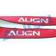 Sangle de cou Align pour radiocommande - rouge - HOS00011