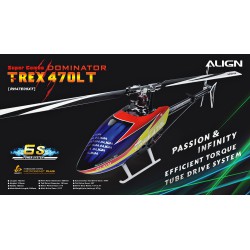 Align T-REX 470LT Super Combo RC Helicopter Kit (RH47E09X)