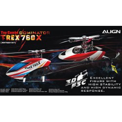 Kit hélicoptère Align T-REX 760X DOMINATOR (RH76E04X)