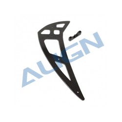 Align T-REX 550X rc heli carbon fiber vertical stabilizer (H55T006XX)