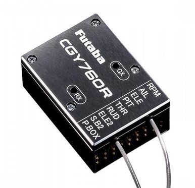 Futaba CGY760R 3軸ジャイロ内蔵レシーバー（Futaba CGY770R