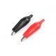 Alligator Clip - Small 8mm - Red and Black