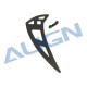 Align T-REX 600XN rc helicopter carbon fiber vertical stabilizer (H6NT003XX)