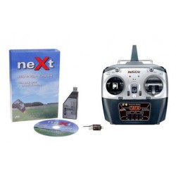 neXt CGM RC Flight Simulator RX2SIM + Radiolink TF8BBT mode 1