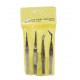 Stainless Steel Twizzers Set (x4)