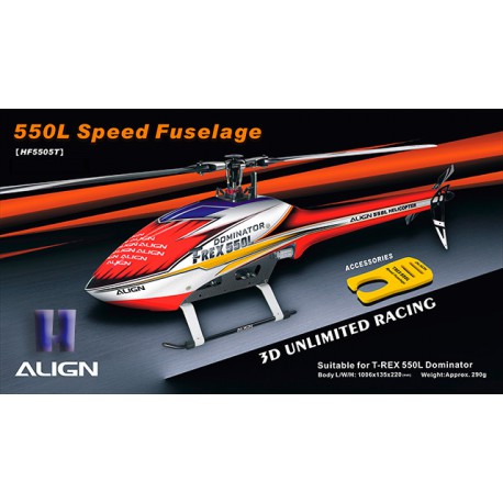 Align T-REX 550L rc helicopter Speed Fuselage (HF5505)