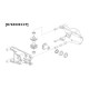 Rondelle Tail Drive Gear maquette hélico rc nitro Align T-Rex 700 (H70Z009XX)