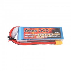 Batterie Lipo rechargeable GENS ACE 2200 mAh 3S1P 45C accumulateur