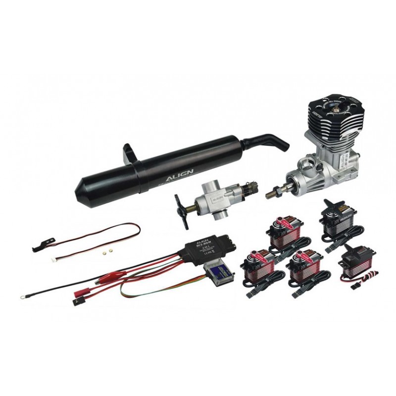 Ensemble De Montage De Poutre De Queue Pour Hélicoptère RC Align 600N/600XN/550E/600ESP - Avec Engrenages Parapluie 20T Et Rond 40T - Largeur 47,5 Mm