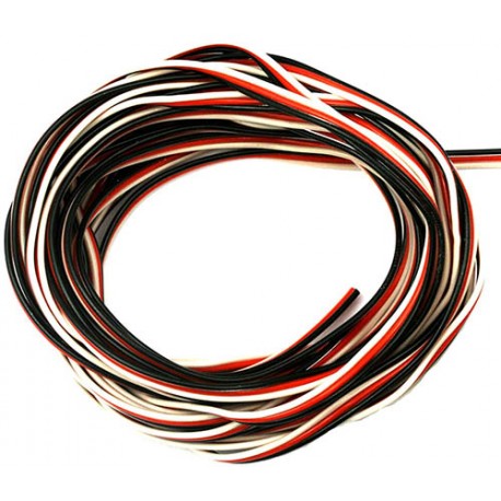 Câble servo PVC Futaba 0,25mm²
