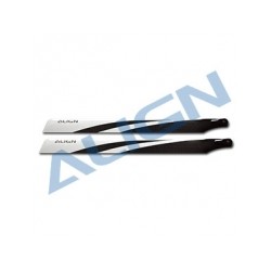 325mm carbon fiber blades for Align T-REX 450 rc helicopter - HD320E