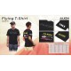 Flying T-shirt (HELI PILOT) Black (HOC00219)