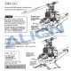 guide Canopie hélicoptère electrique T-Rex 500X (HC5126)