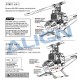 guide Canopie hélicoptère electrique T-Rex 500X (HC5126)