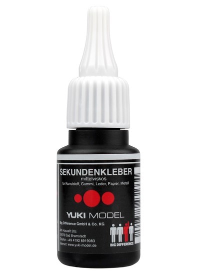 YUKI MODEL Glue Remover, 20 ml