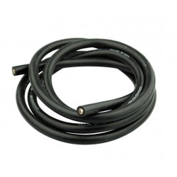 6.0 mm² silicone isolated copper flexible wire (black)