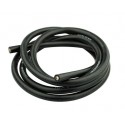 6.0 mm² silicone isolated copper flexible wire (black)