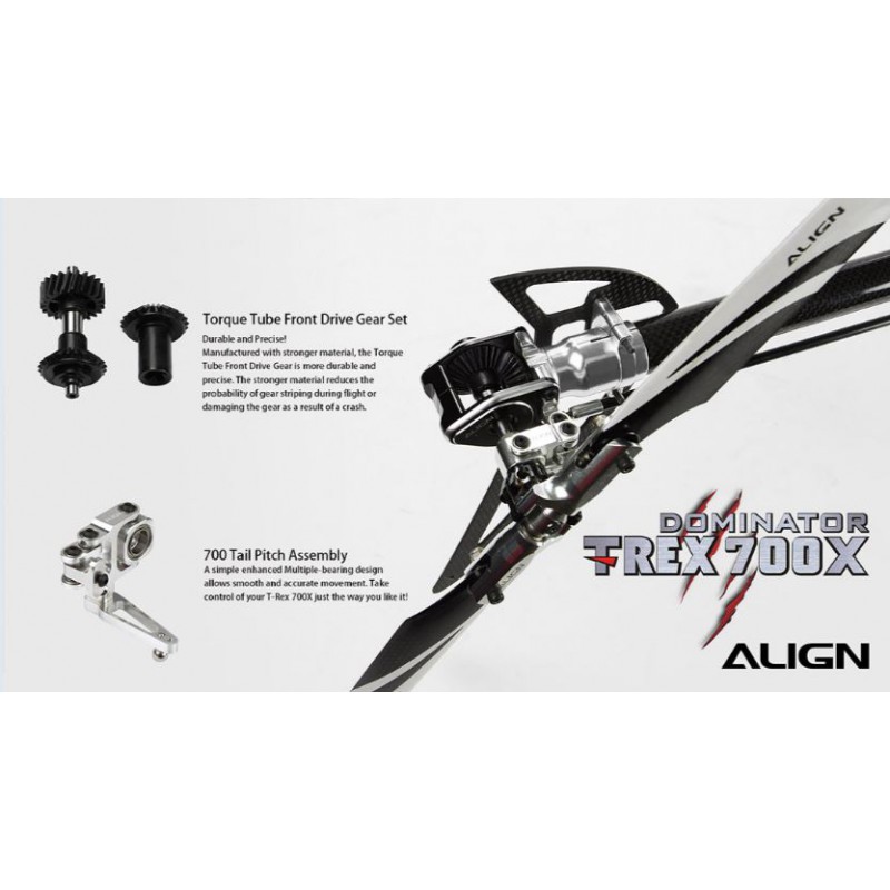 Align T-REX 700X Dominator Top Super Combo RC Helicopter (RH70E35A)
