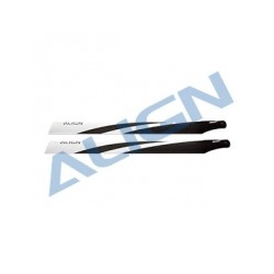 520mm carbon fiber main blades for Align T-REX 550 rc helicopter (HD520C)