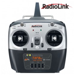 Radiolink T8FB BT Radiocommande 8 voies avec récepteur R8EF (Mode 2)