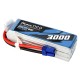 GENS ACE 3000 mAh 6S1P 60C soft pack LiPo battery