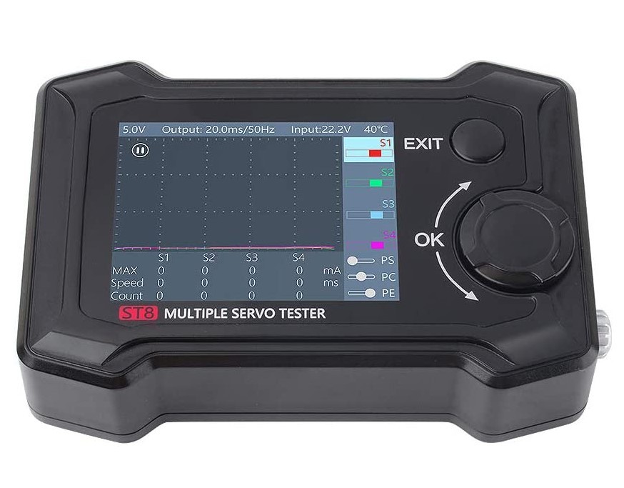 GoolRC Testeur servo professionnel G.T.Power pour servo de voiture RC avion, hélicoptère