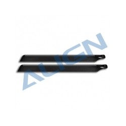 425mm carbon fiber blades (black) for Align T-REX 500 rc helicopter - HD420K